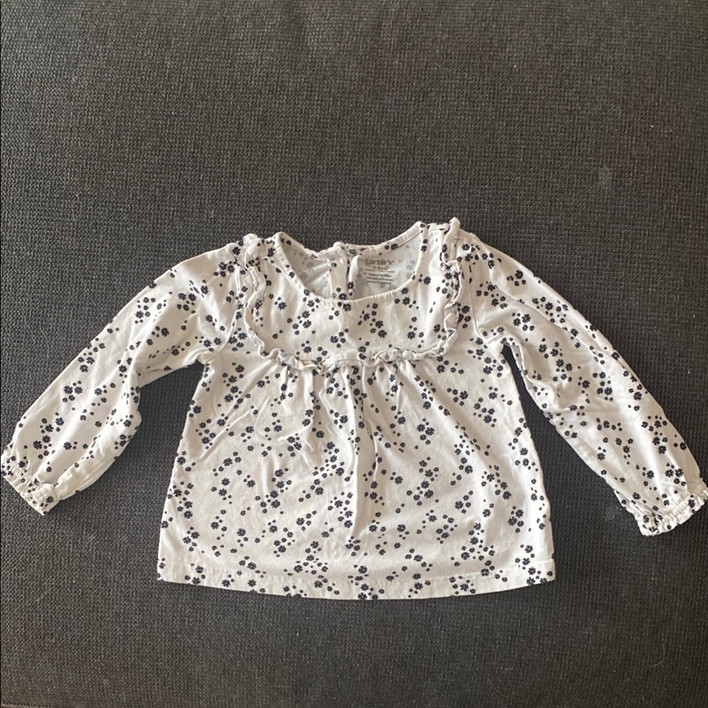 Floral Long Sleeve Kids Top